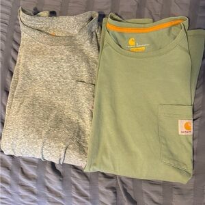 Group of 2 Carhartt Men’s Tee Shirts (one size - M, one size - L)